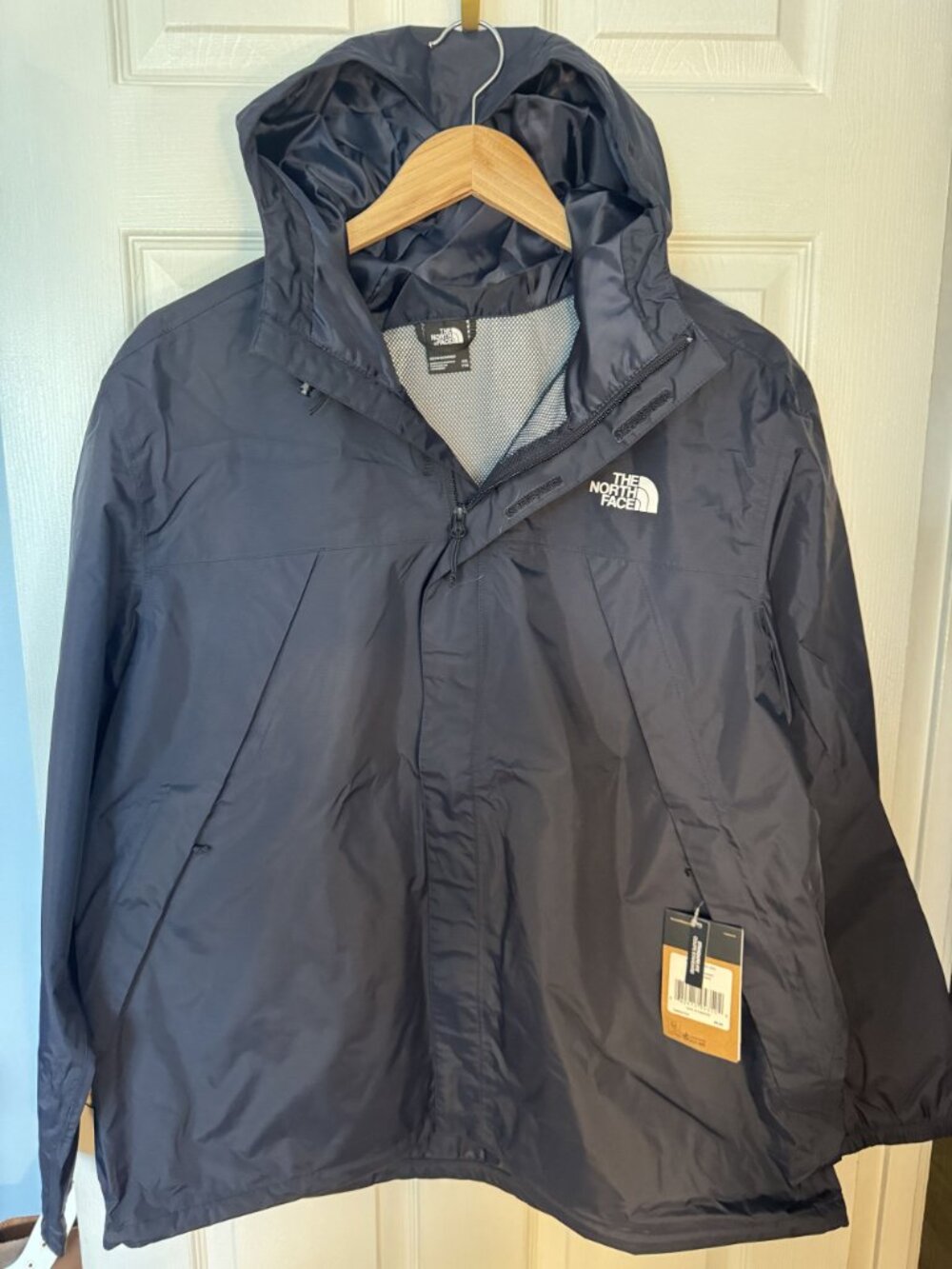 NWT The North Face Mens Antora Jacket DryVent Aviator Dark Navy XXL - Picture 2 of 12
